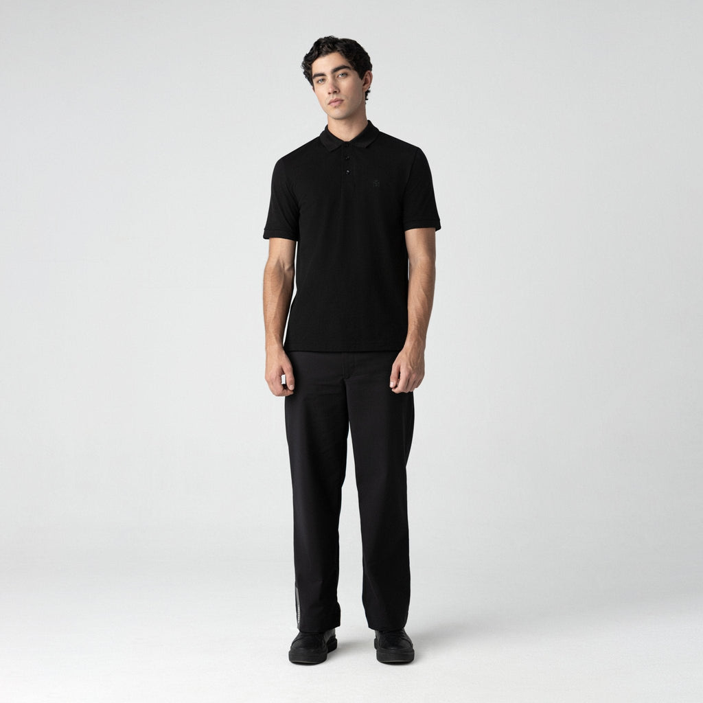 DOMINARIA POLO MEN BLACK - Monastery | Tienda Oficial Colombia