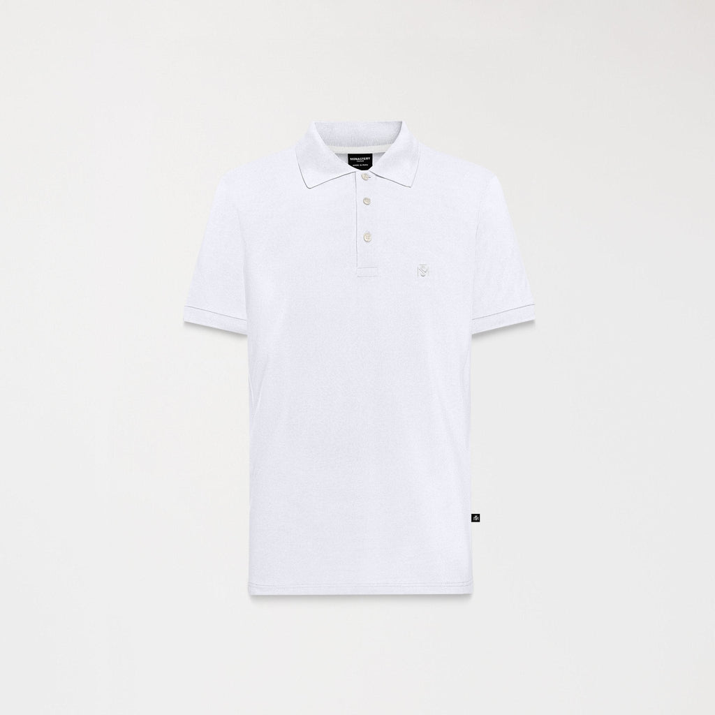 DOMINARIA POLO MEN WHITE - Monastery | Tienda Oficial Colombia