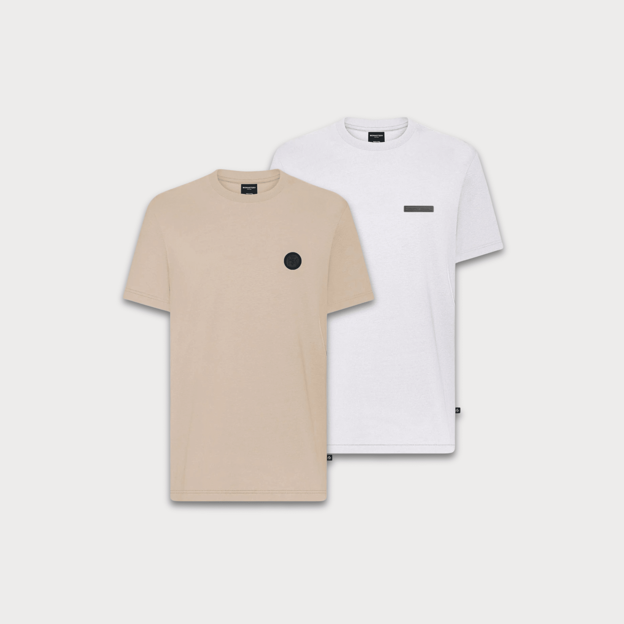 DUAL ESSENTIALS T - SHIRT MEN KYOTO TAUPE - SLATE GRAY - Monastery | Tienda Oficial Colombia