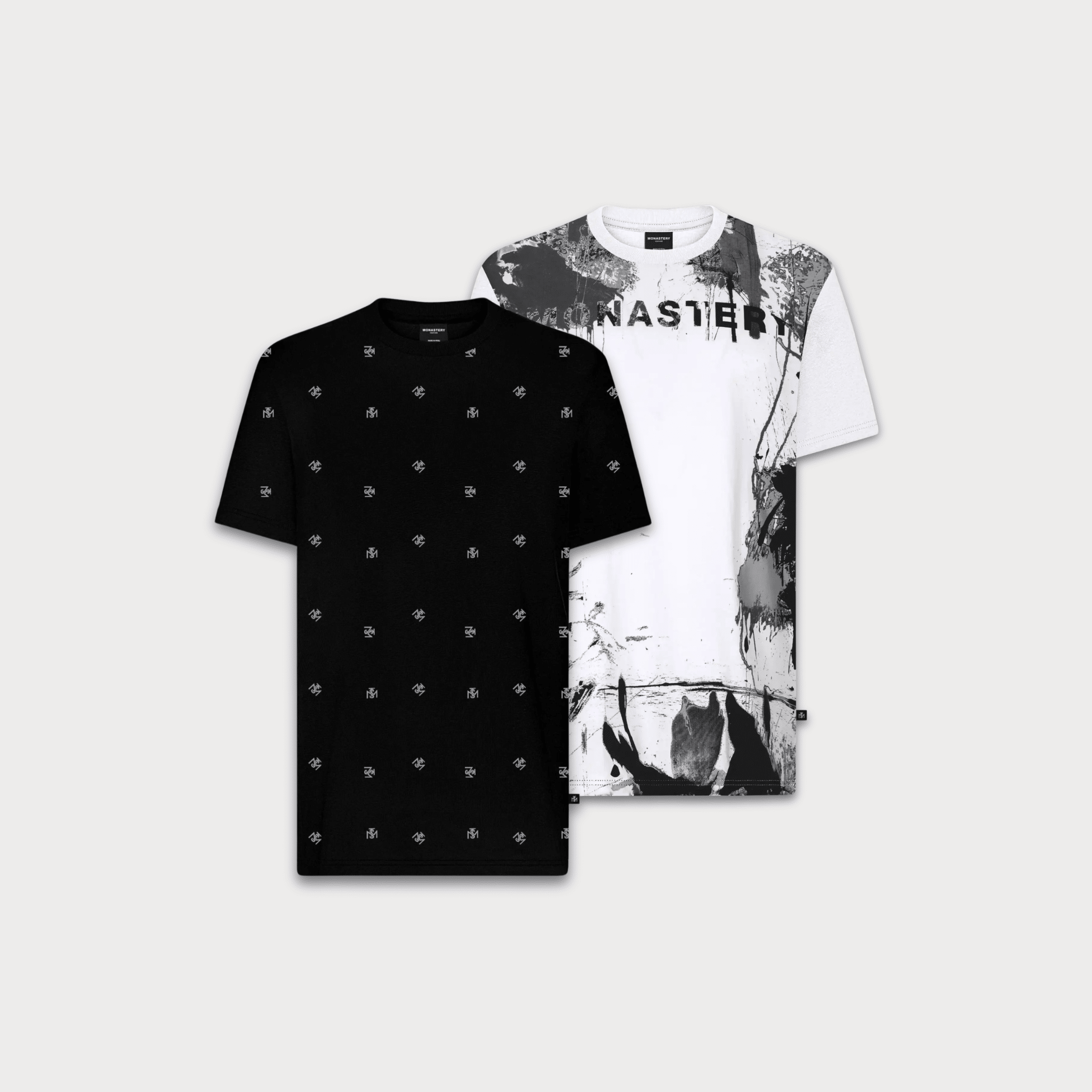 DUAL ESSENTIALS T - SHIRT MEN RODMAN - ETERNAL WHITE - Monastery | Tienda Oficial Colombia