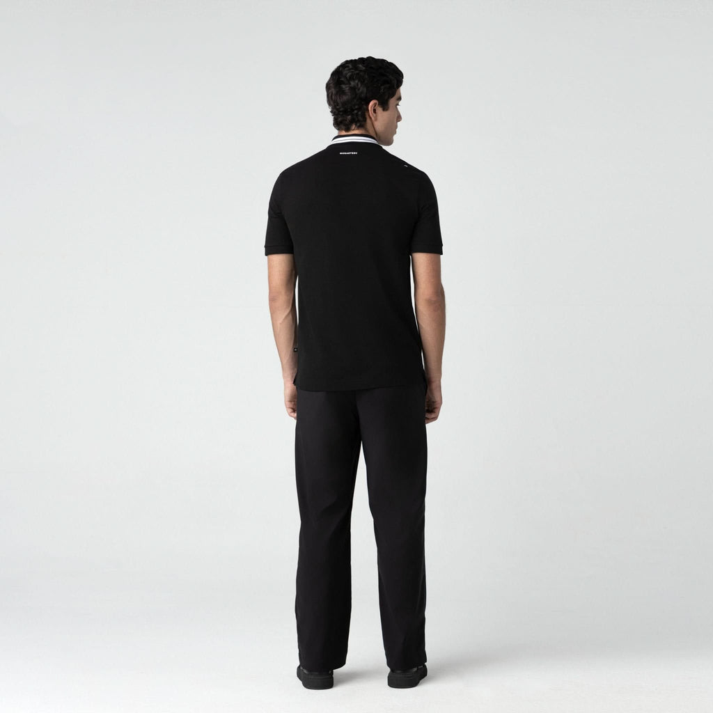 DUDLEY POLO MEN BLACK - Monastery | Tienda Oficial Colombia