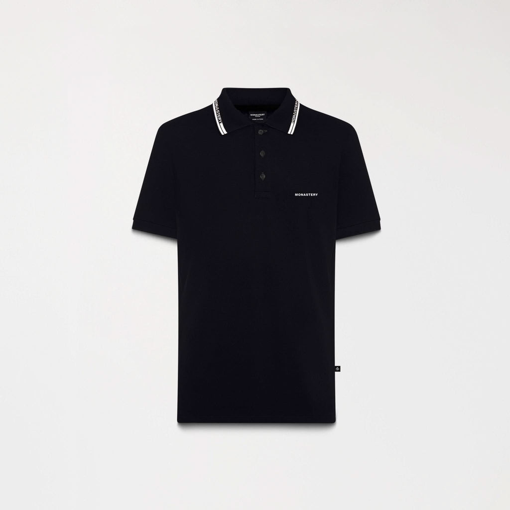 DUDLEY POLO MEN BLACK - Monastery | Tienda Oficial Colombia