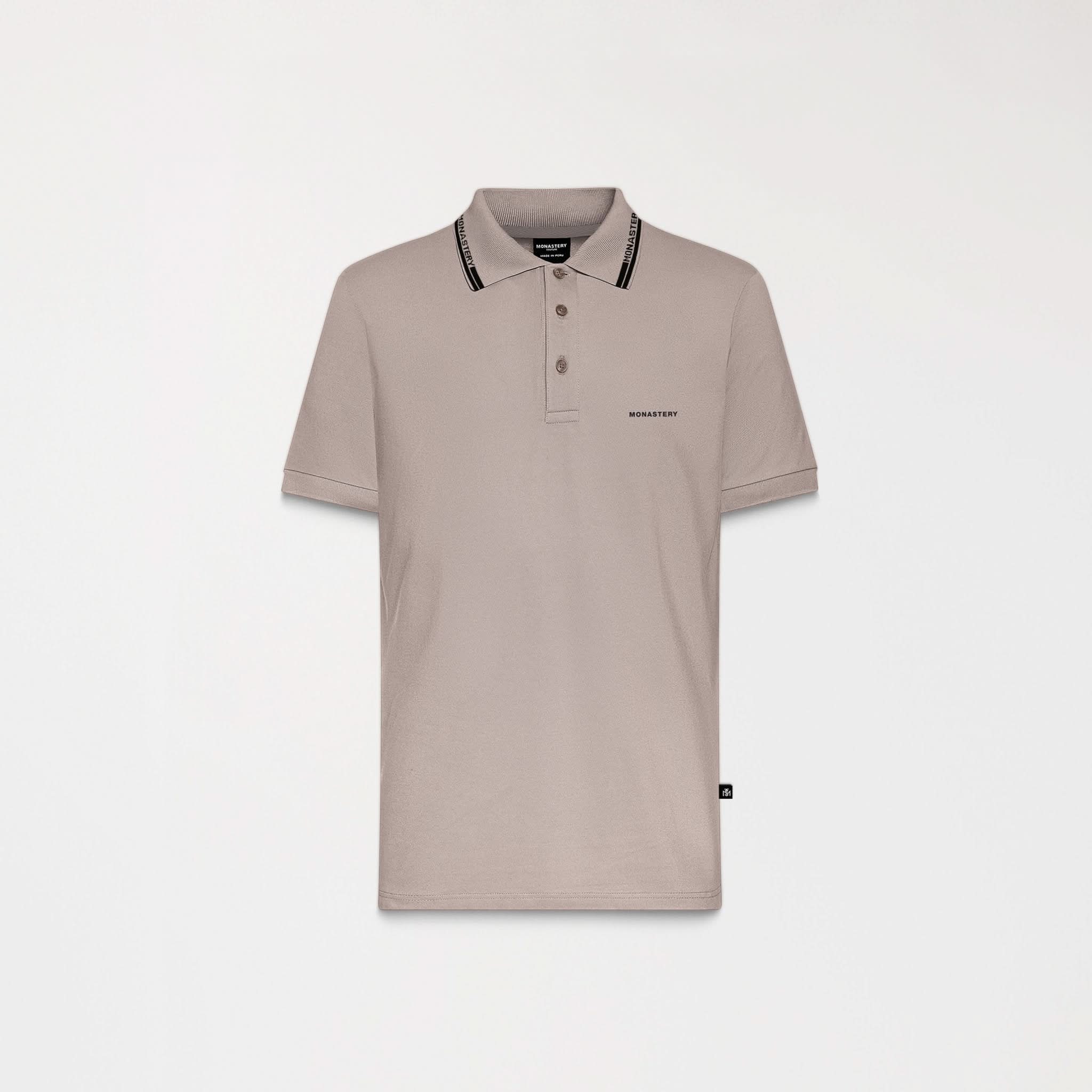 DUDLEY POLO MEN SIMPLY TAUPE - Monastery | Tienda Oficial Colombia