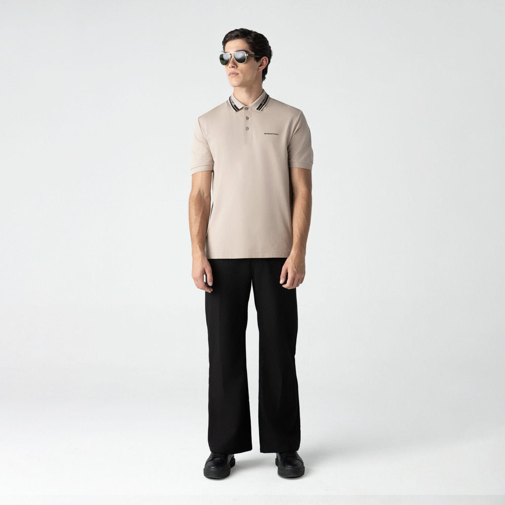 DUDLEY POLO MEN SIMPLY TAUPE - Monastery | Tienda Oficial Colombia