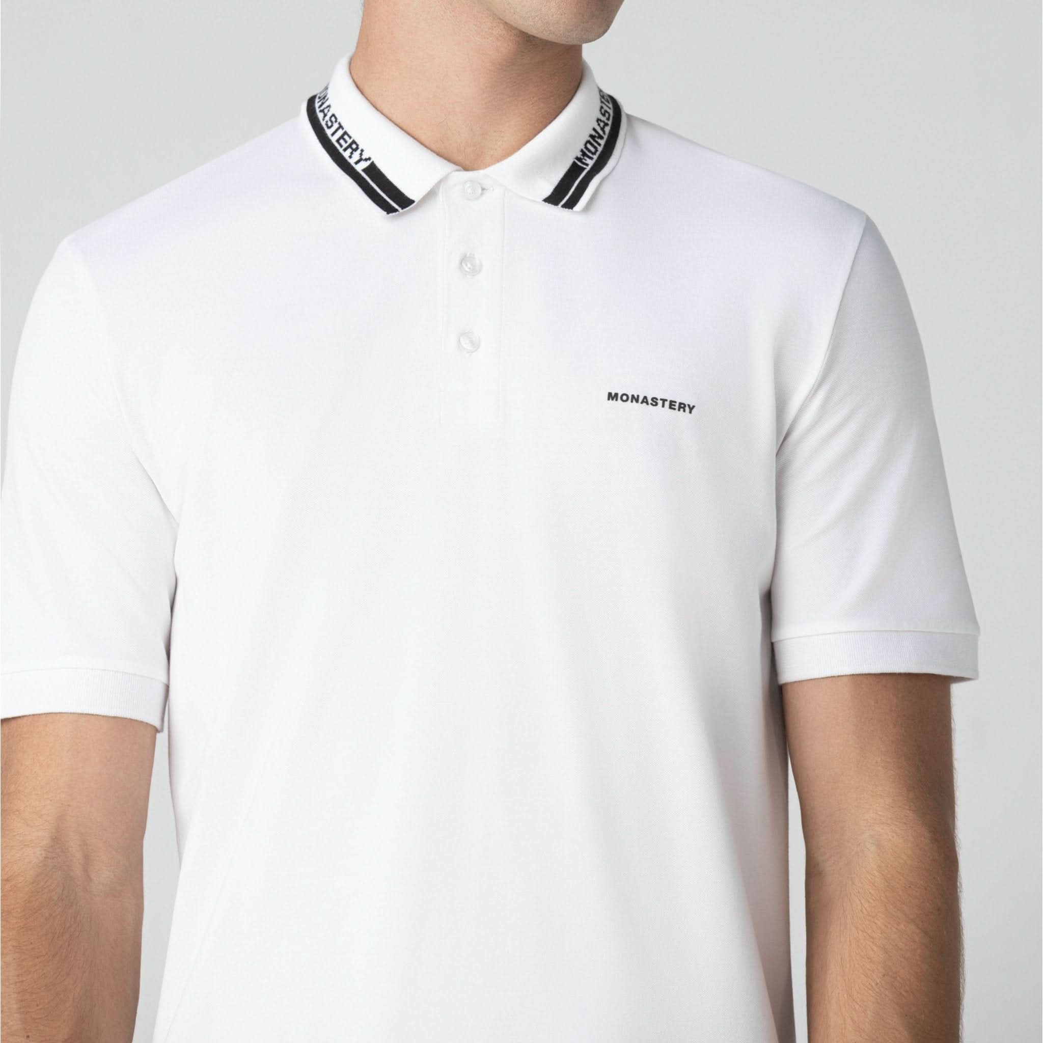 DUDLEY POLO MEN WHITE - Monastery | Tienda Oficial Colombia