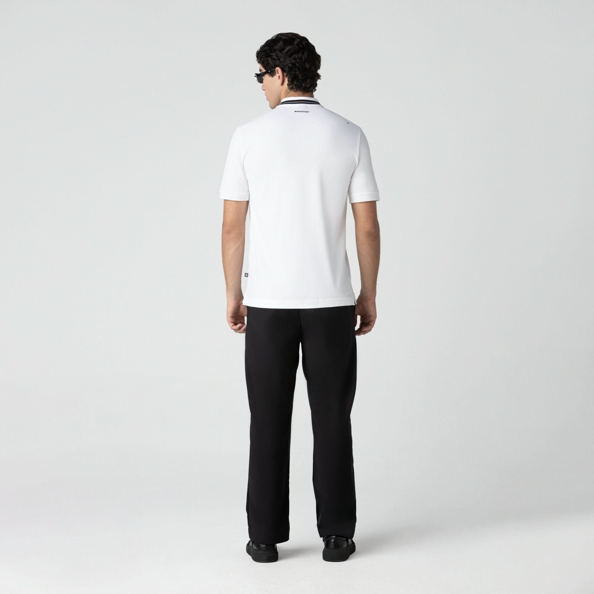DUDLEY POLO MEN WHITE - Monastery | Tienda Oficial Colombia