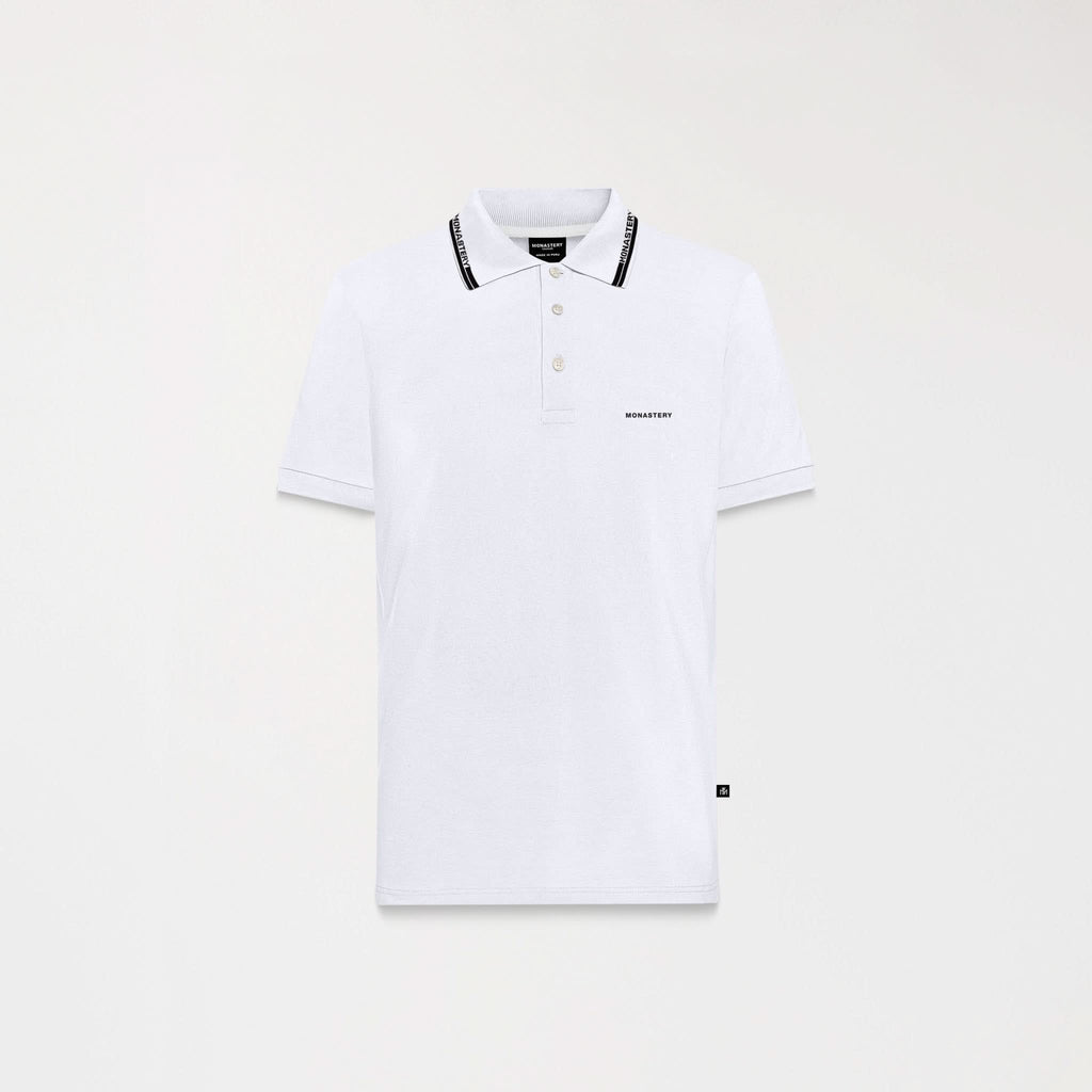 DUDLEY POLO MEN WHITE - Monastery | Tienda Oficial Colombia