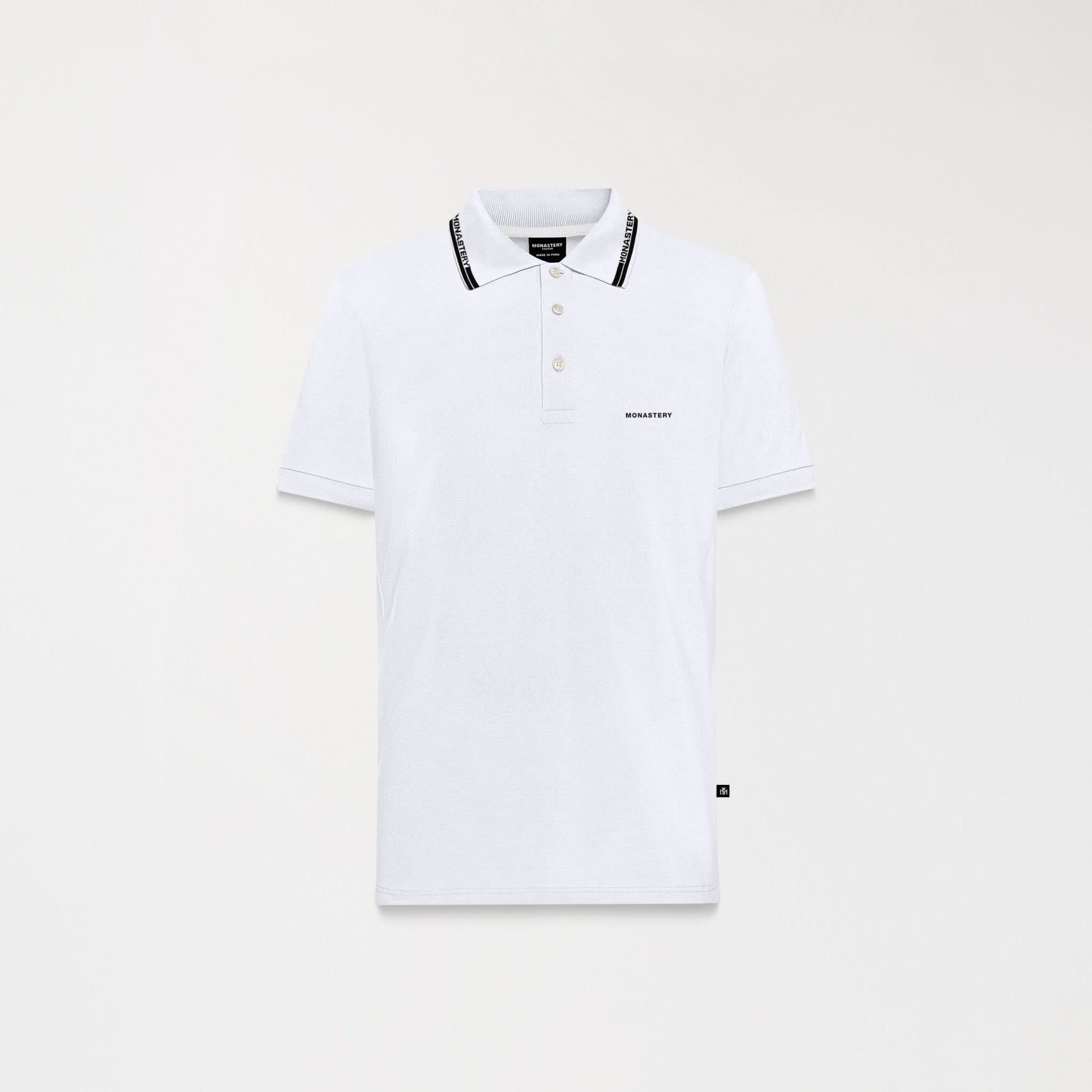 DUDLEY POLO MEN WHITE - Monastery | Tienda Oficial Colombia