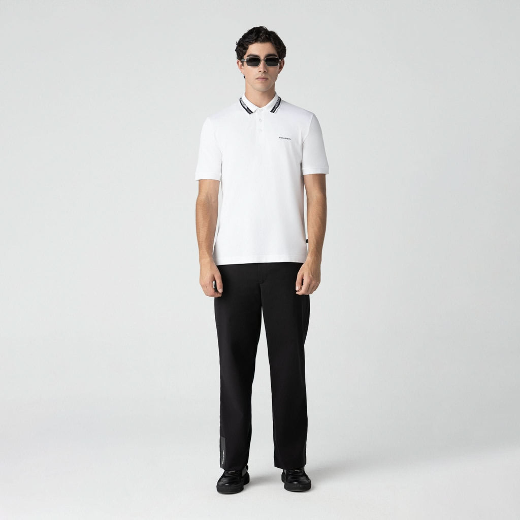 DUDLEY POLO MEN WHITE - Monastery | Tienda Oficial Colombia