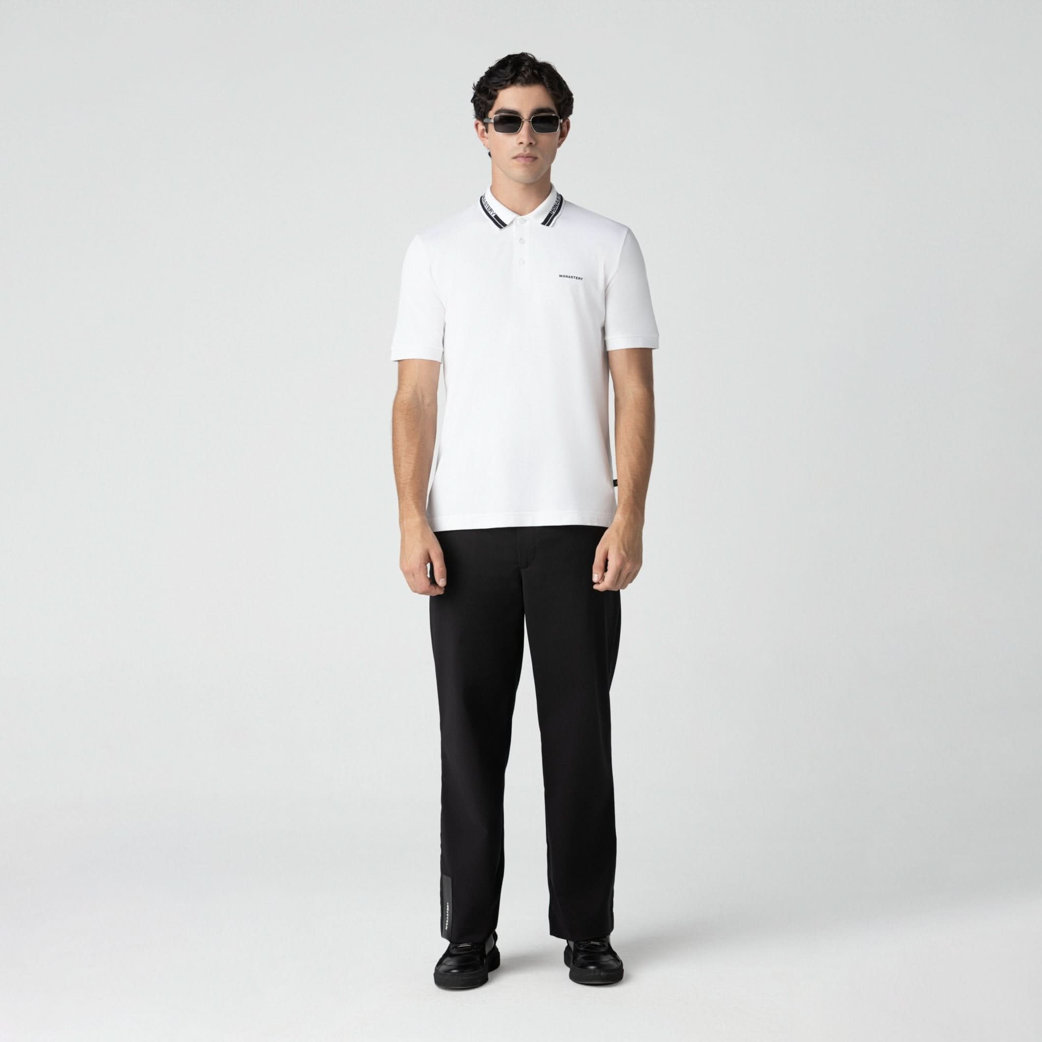 DUDLEY POLO MEN WHITE - Monastery | Tienda Oficial Colombia