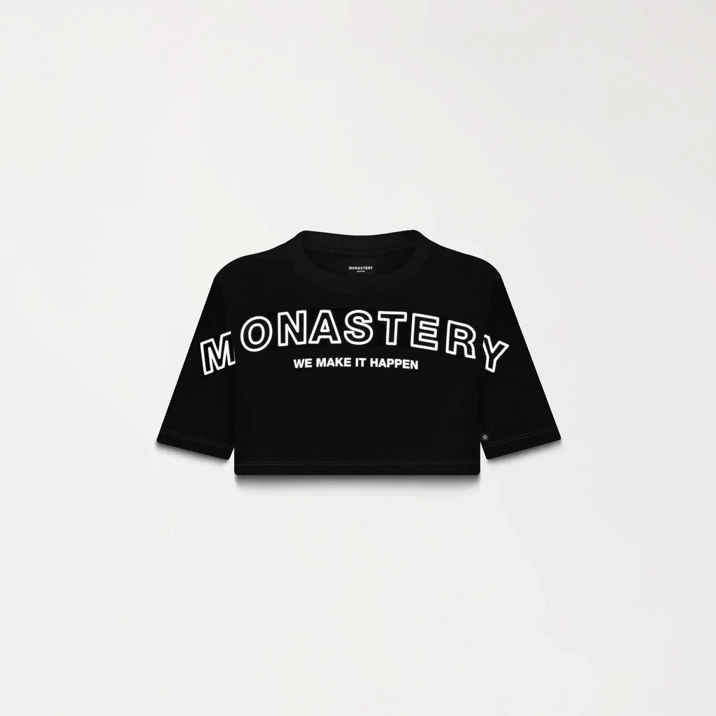 DUSTY CROP TOP WOMEN BLACK - Monastery | Tienda Oficial Colombia