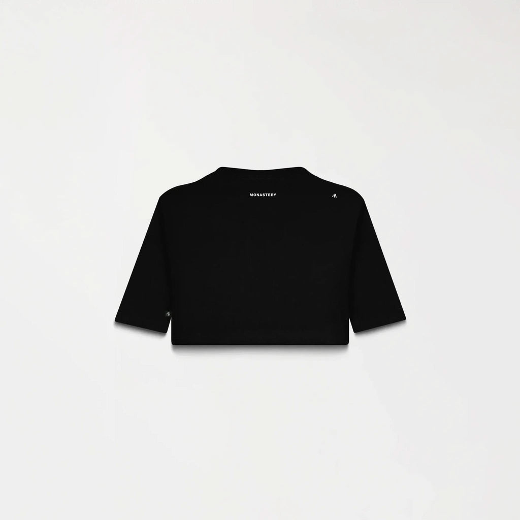 DUSTY CROP TOP WOMEN BLACK - Monastery | Tienda Oficial Colombia