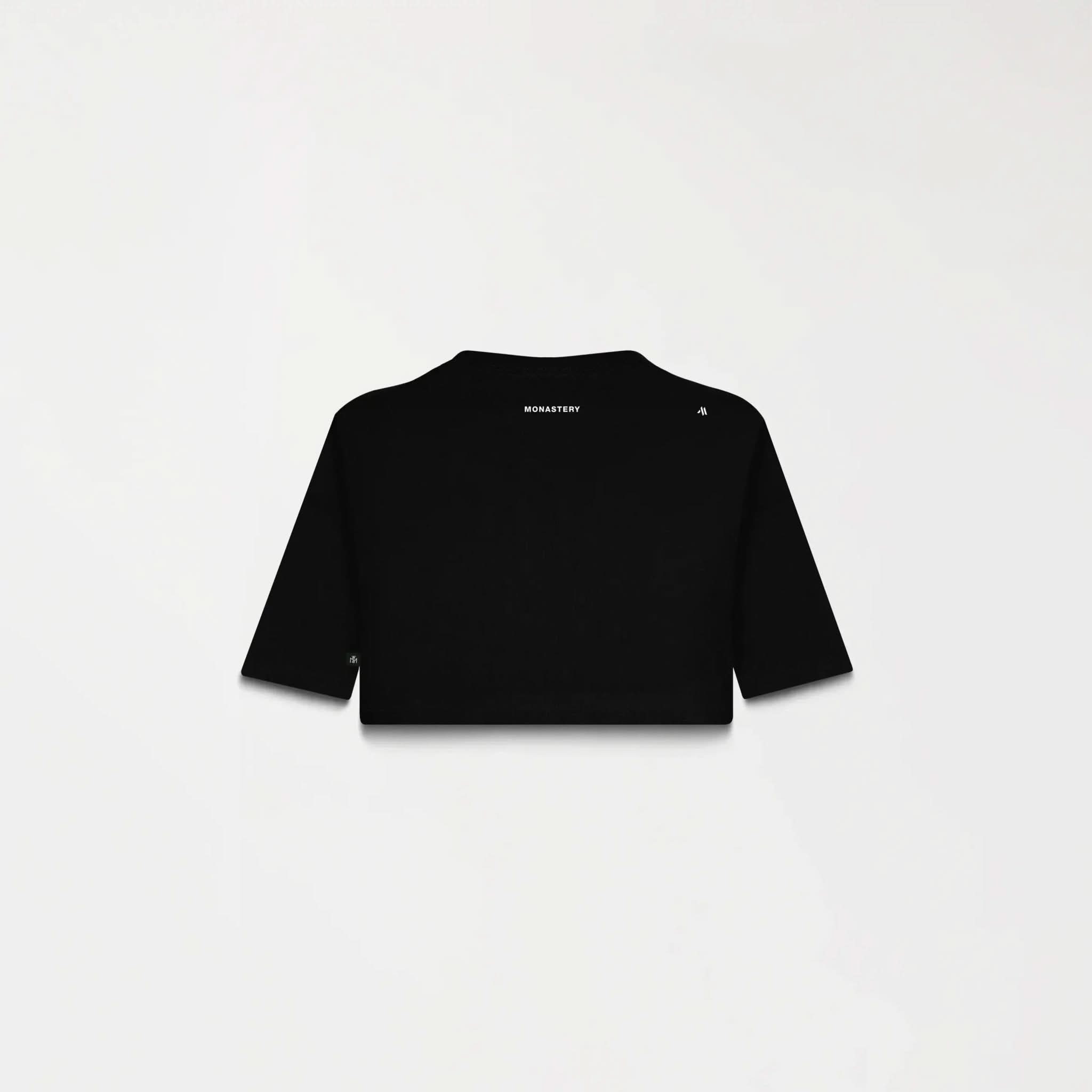 DUSTY CROP TOP WOMEN BLACK - Monastery | Tienda Oficial Colombia
