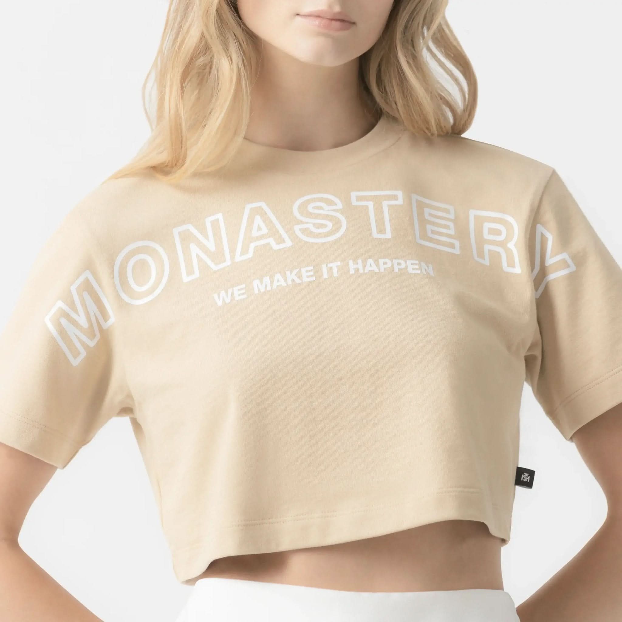 DUSTY CROP TOP WOMEN IRISH CREAM - Monastery | Tienda Oficial Colombia