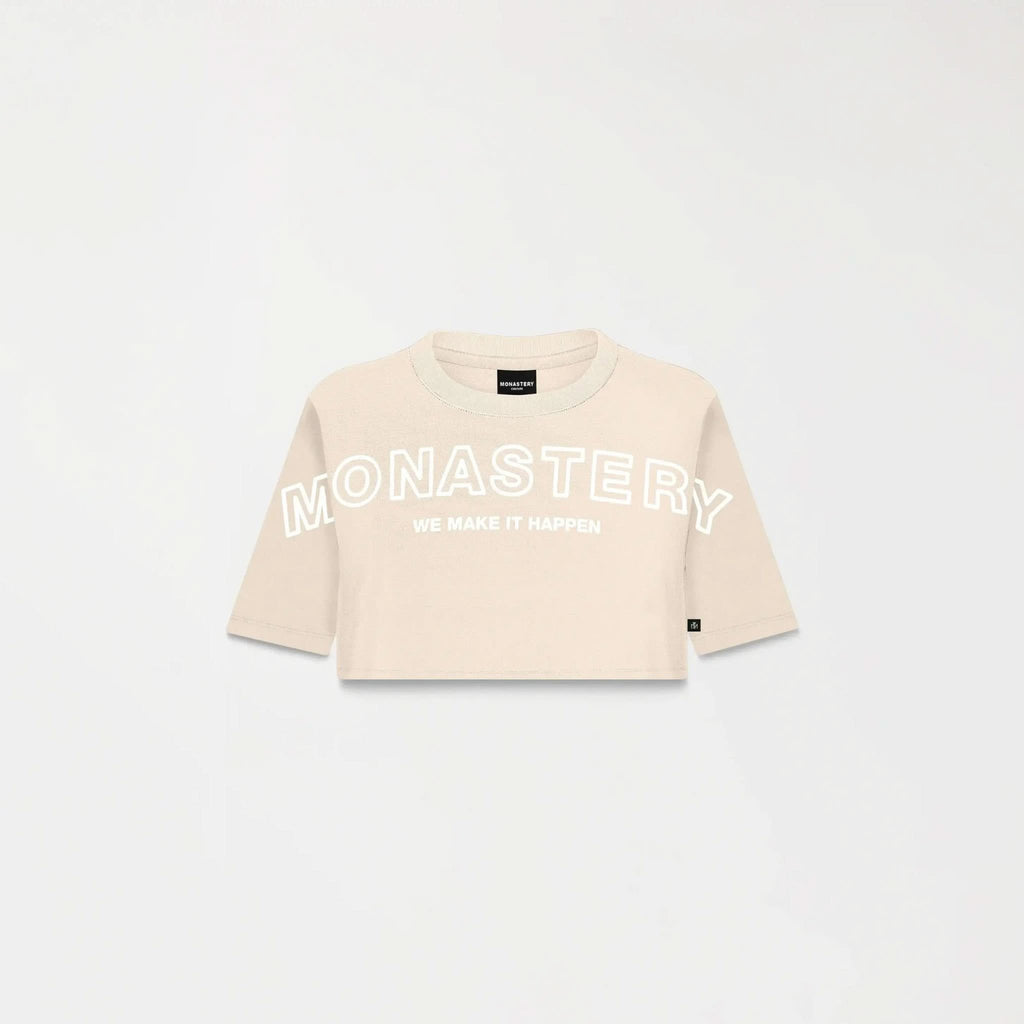 DUSTY CROP TOP WOMEN IRISH CREAM - Monastery | Tienda Oficial Colombia