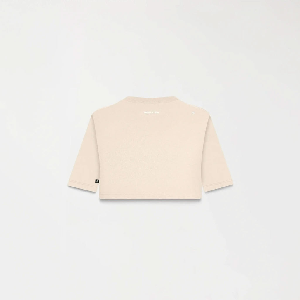 DUSTY CROP TOP WOMEN IRISH CREAM - Monastery | Tienda Oficial Colombia