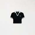 ELENTH CROP TOP WOMEN BLACK - Monastery | Tienda Oficial Colombia