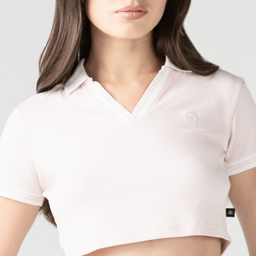 ELENTH CROP TOP WOMEN PALE LILAC - Monastery | Tienda Oficial Colombia