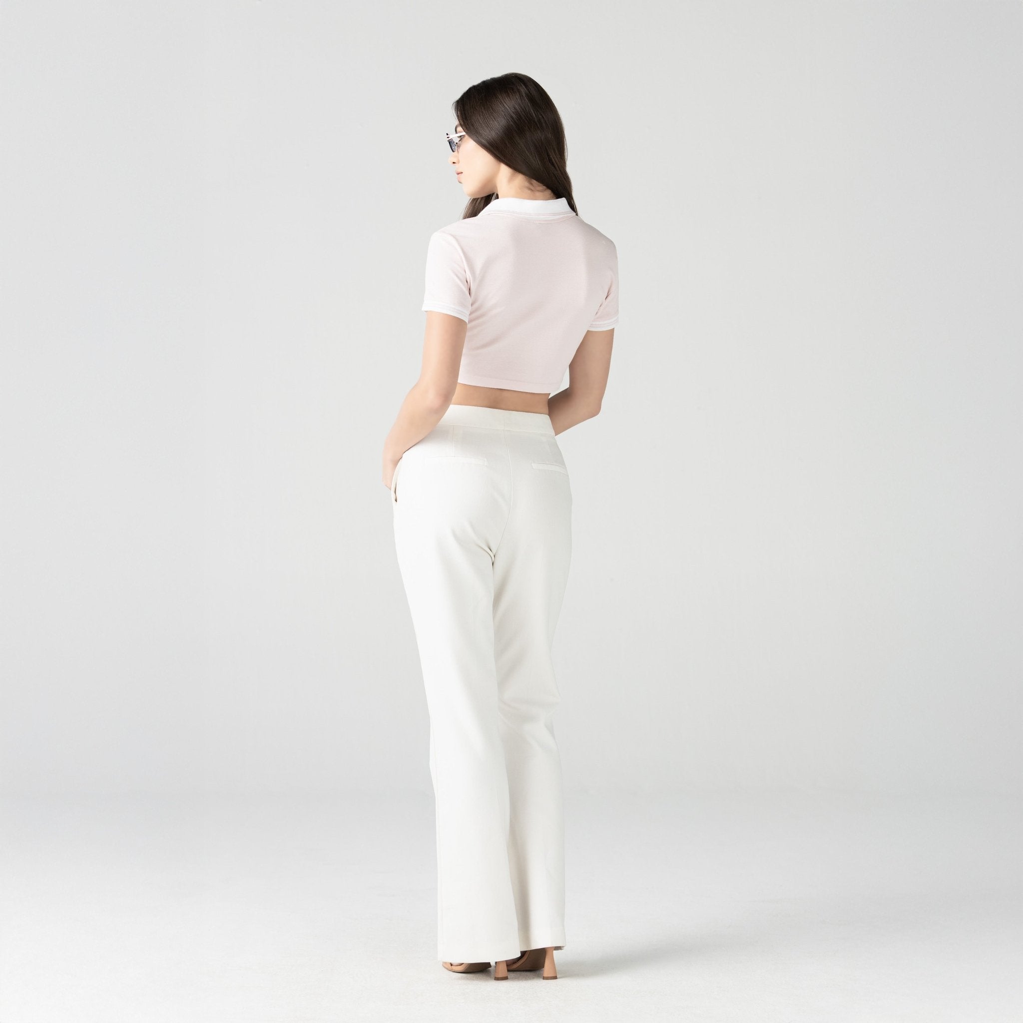 ELENTH CROP TOP WOMEN PALE LILAC - Monastery | Tienda Oficial Colombia