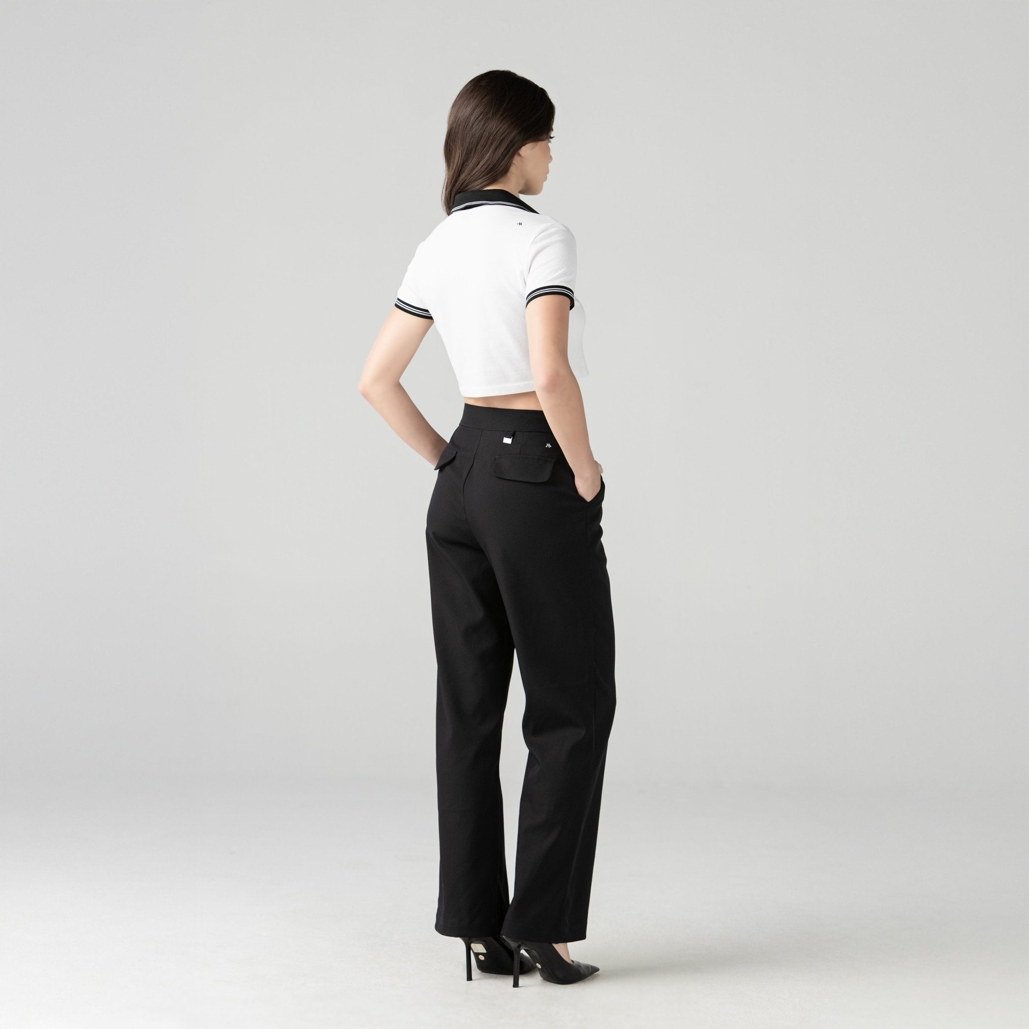 ELENTH CROP TOP WOMEN WHITE - Monastery | Tienda Oficial Colombia