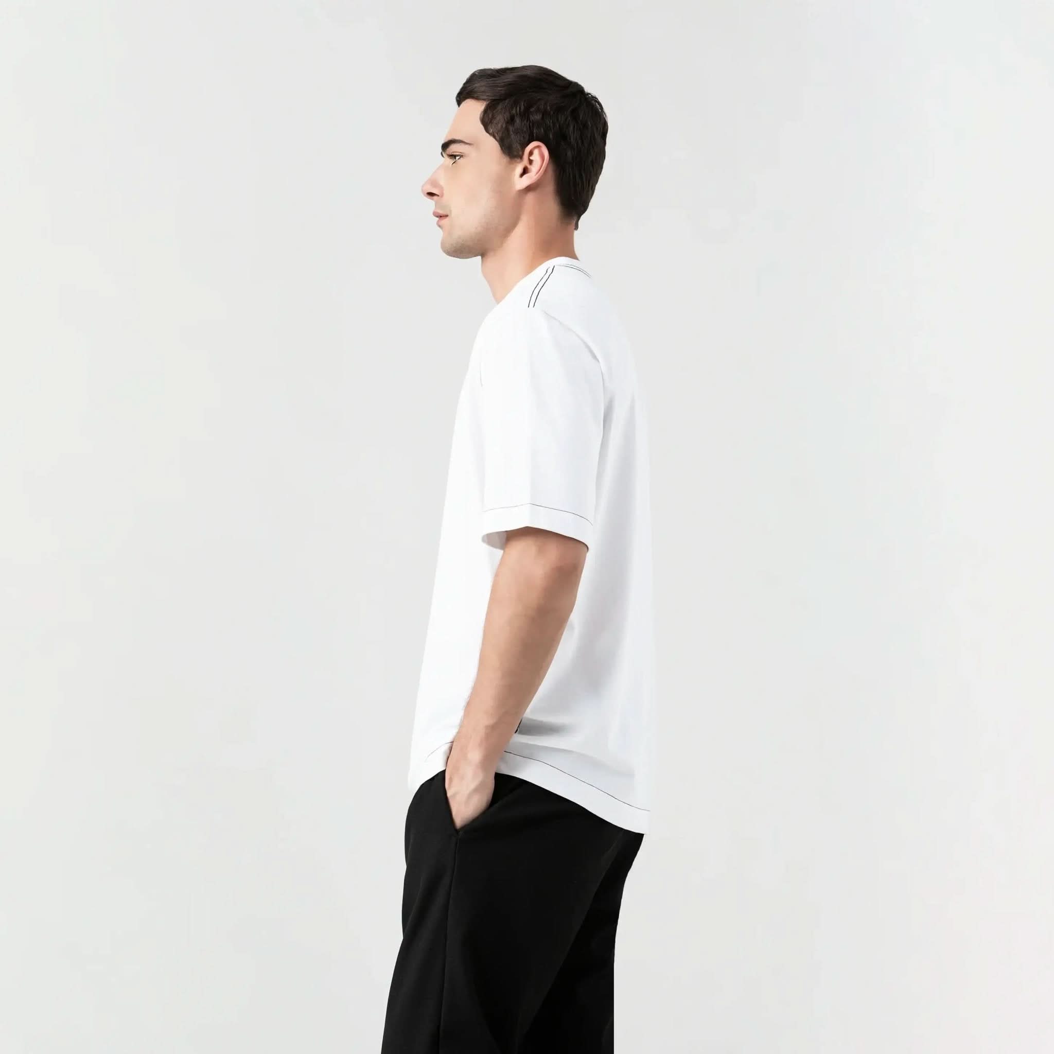 EOLO T - SHIRT MEN WHITE - Monastery | Tienda Oficial Colombia
