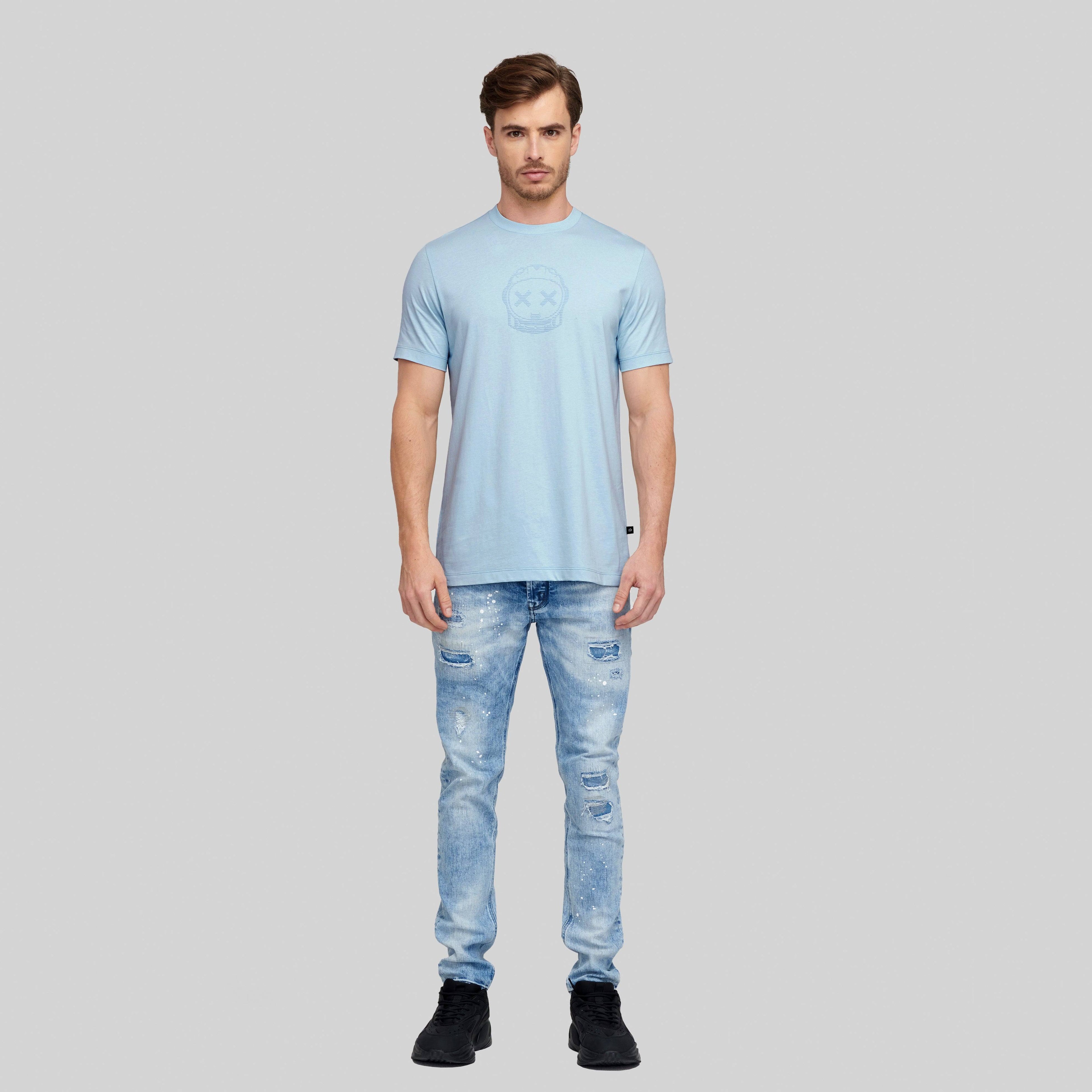 EYRE T-SHIRT MEN BLUE - Monastery