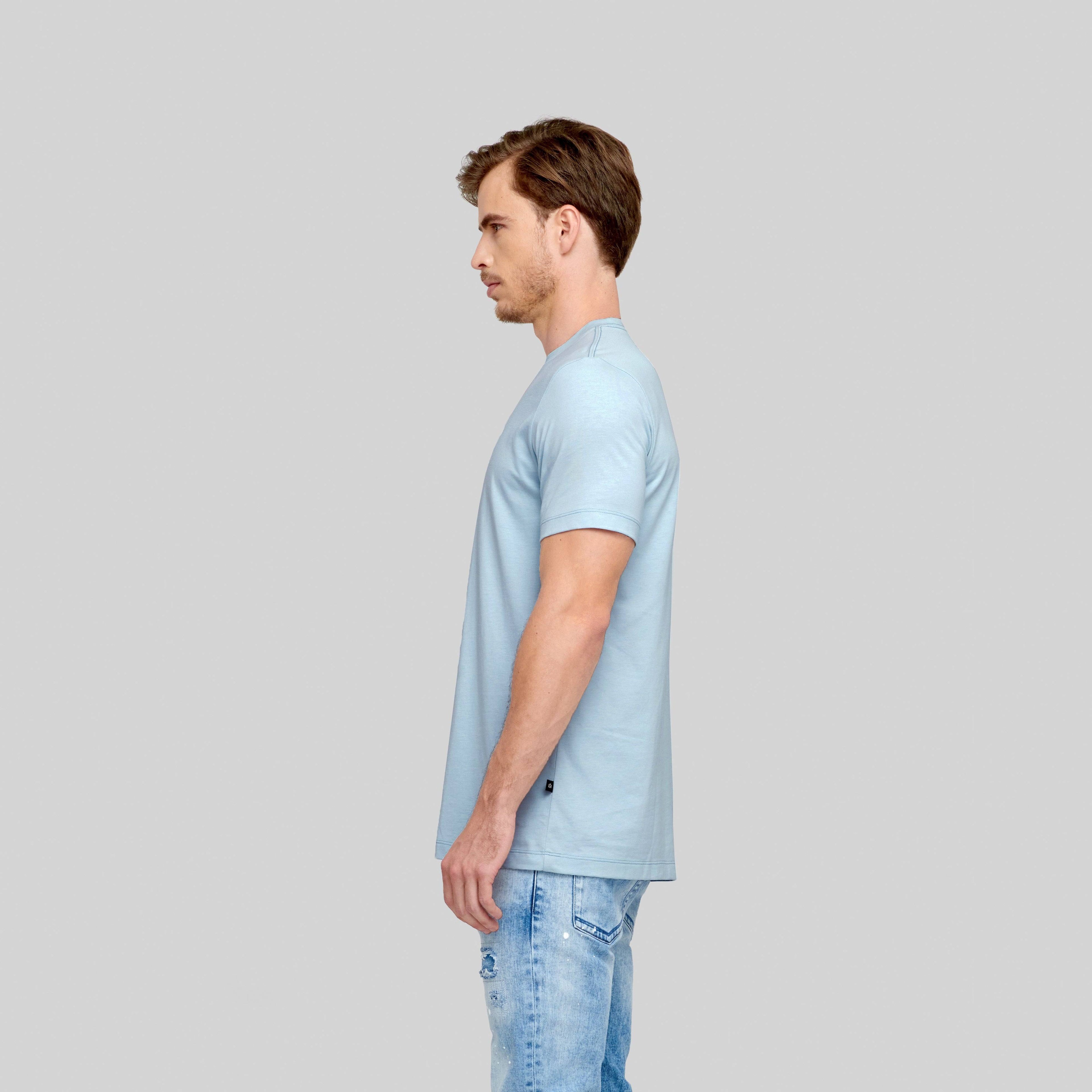 EYRE T-SHIRT MEN BLUE - Monastery