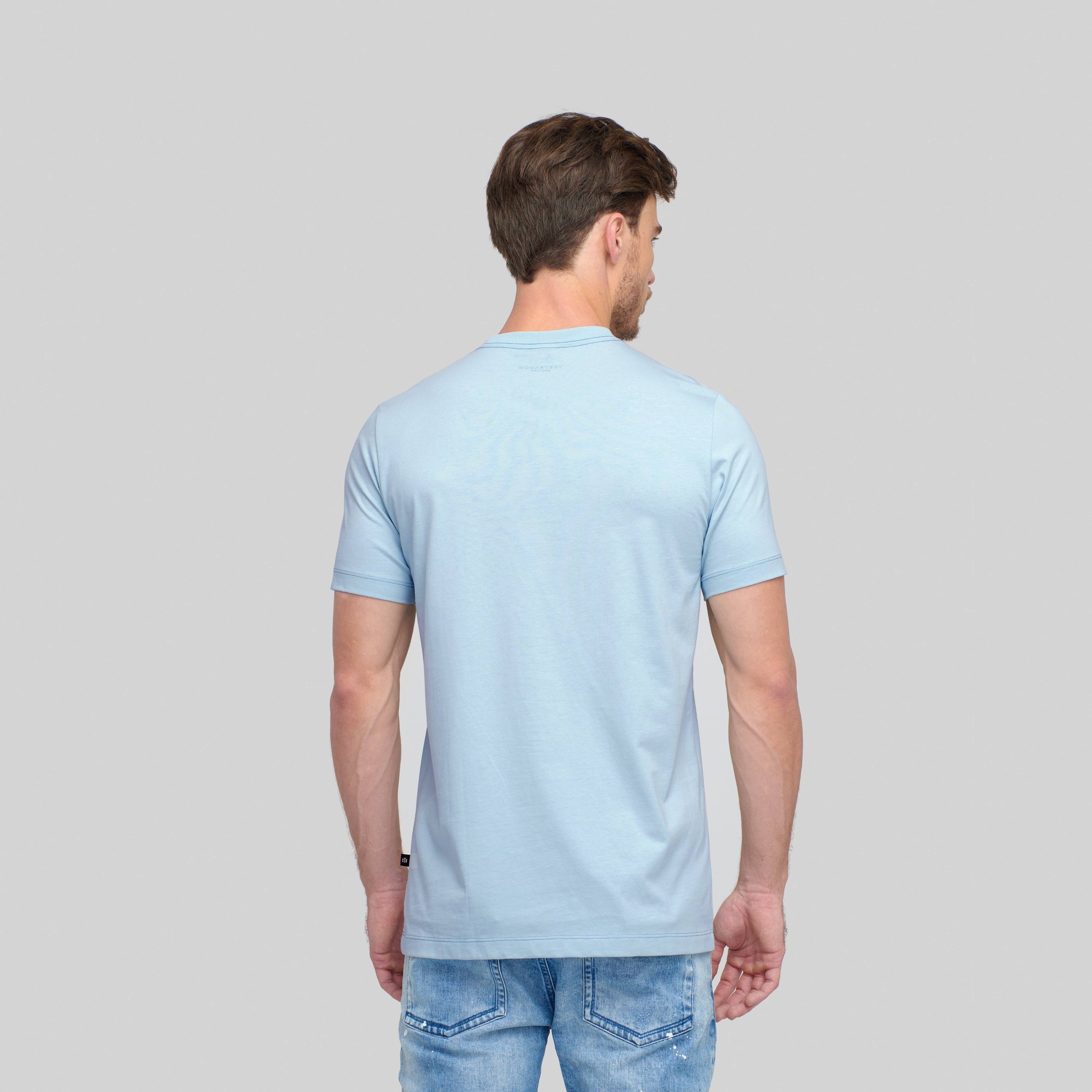 EYRE T-SHIRT MEN BLUE - Monastery