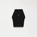 FAIRY KNITTED CROP TOP WOMEN BLACK - Monastery | Tienda Oficial Colombia