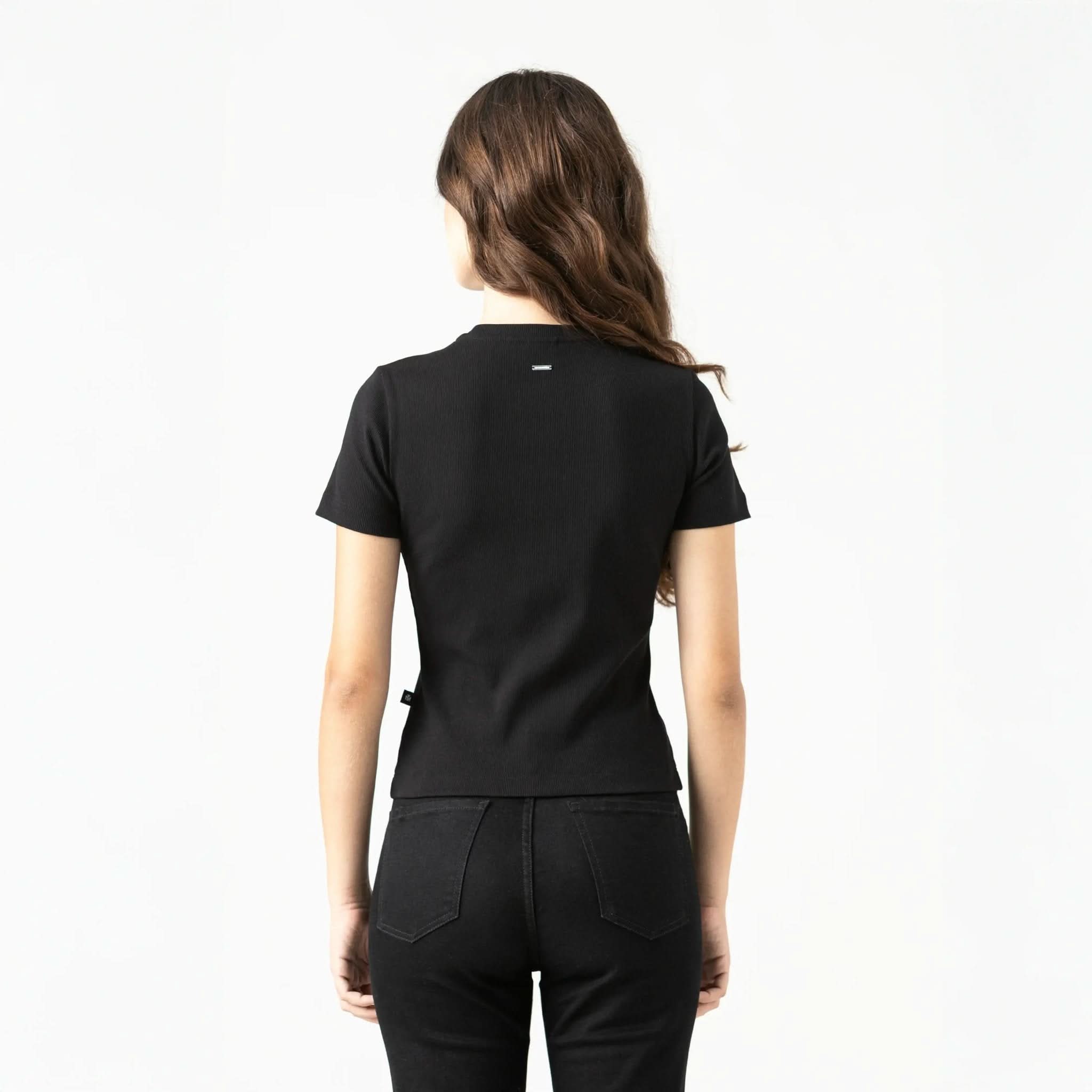 FAIZA T - SHIRT WOMEN BLACK - Monastery | Tienda Oficial Colombia