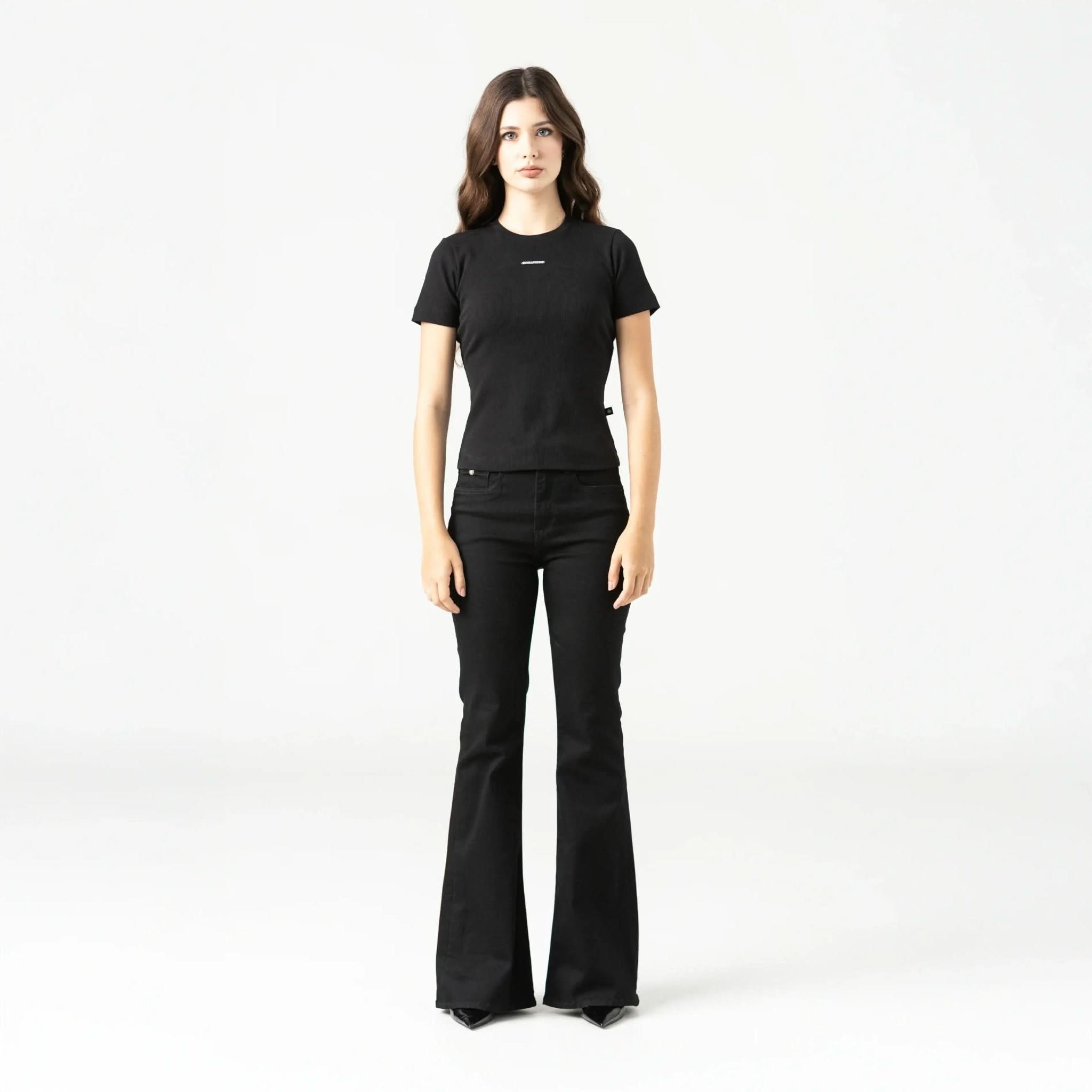 FAIZA T - SHIRT WOMEN BLACK - Monastery | Tienda Oficial Colombia