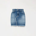 FLORA SKIRT WOMEN BLUE DENIM - Monastery | Tienda Oficial Colombia