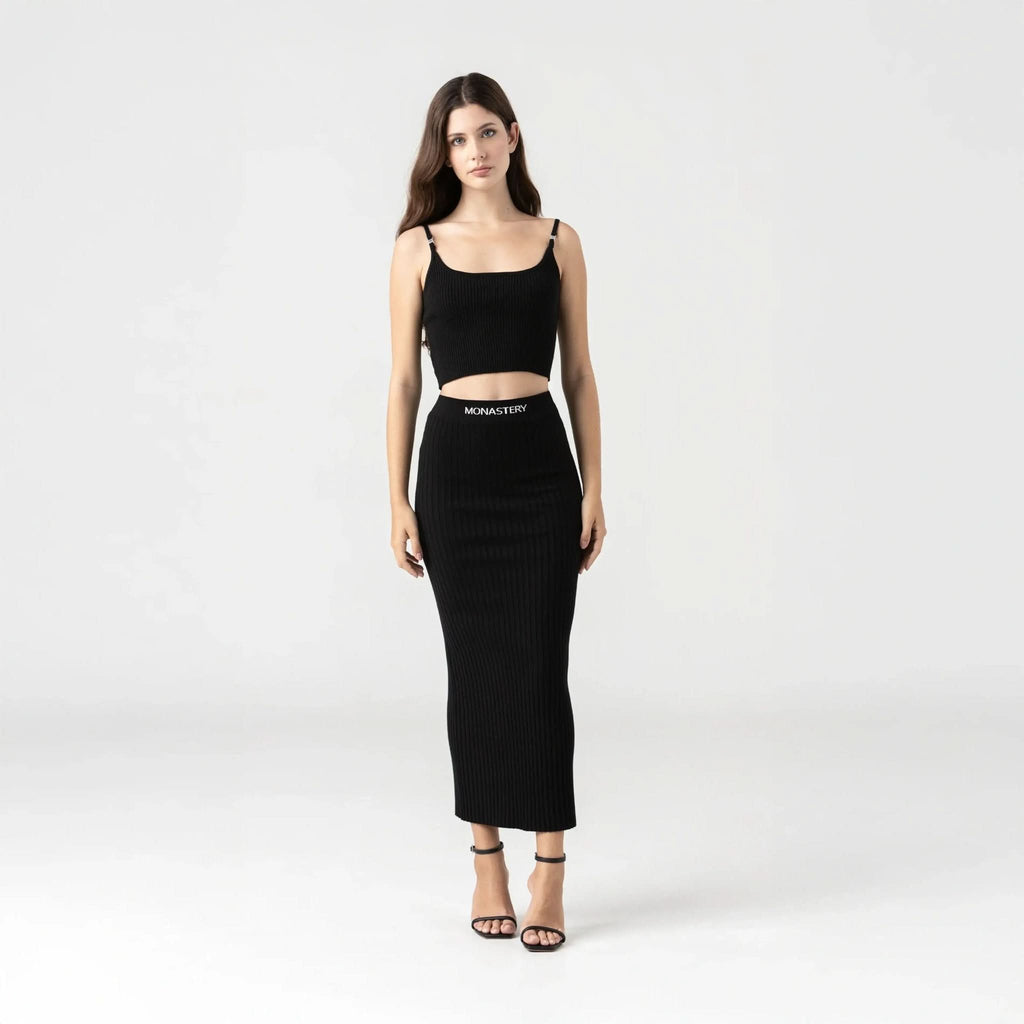 GABBY SKIRT WOMEN BLACK - Monastery | Tienda Oficial Colombia