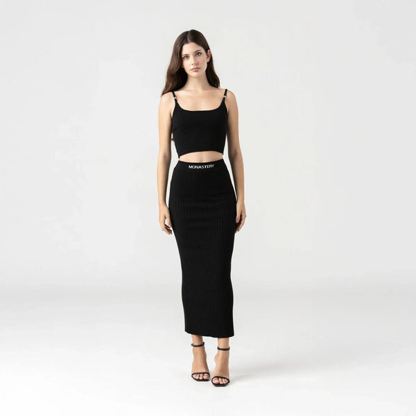 GABBY SKIRT WOMEN BLACK · otra vista