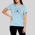GALIAS T-SHIRT WOMEN BLUE