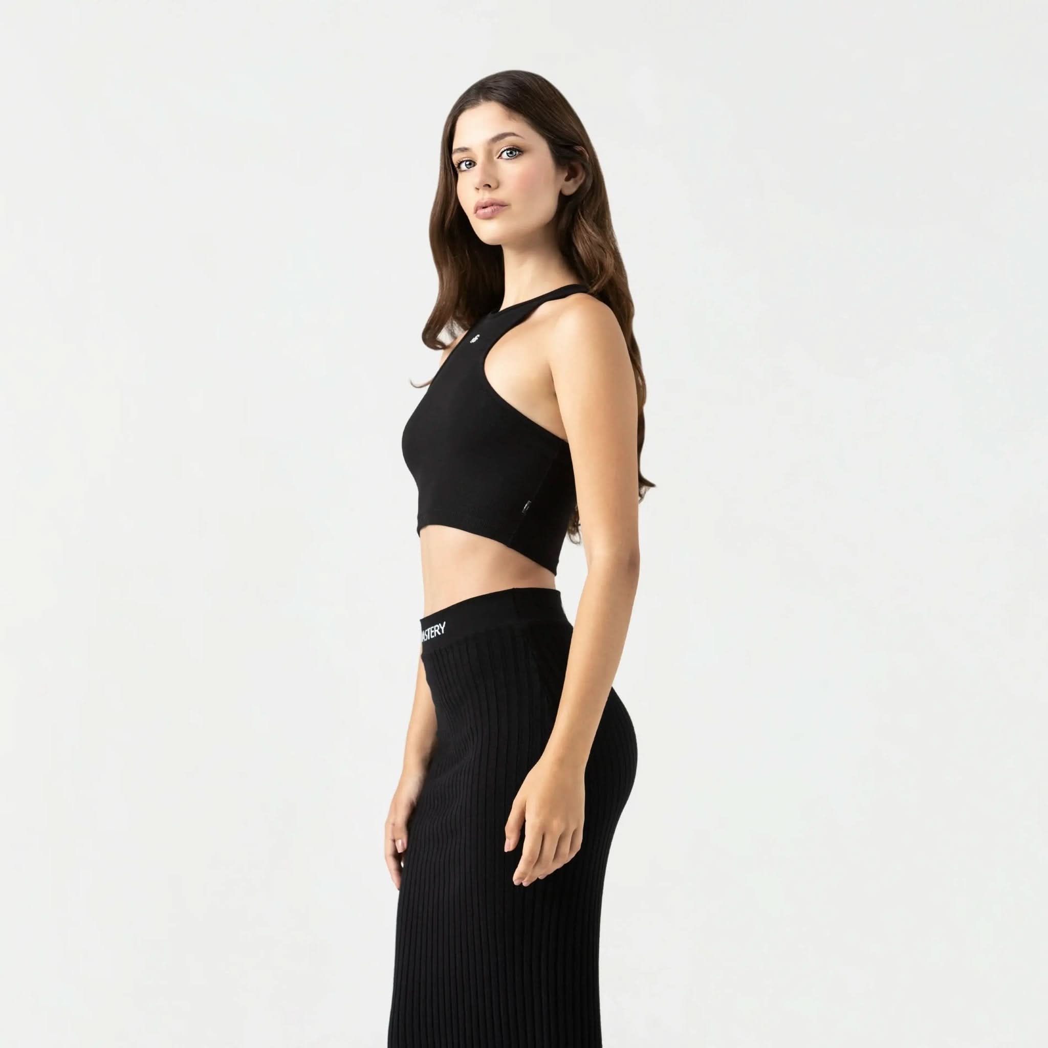 GENNA TANK TOP WOMEN BLACK - Monastery | Tienda Oficial Colombia
