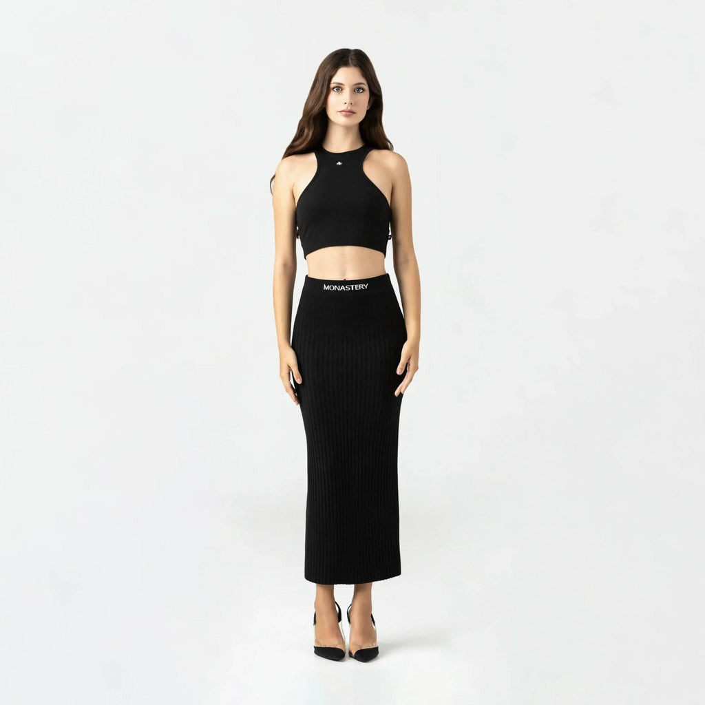 GENNA TANK TOP WOMEN BLACK - Monastery | Tienda Oficial Colombia