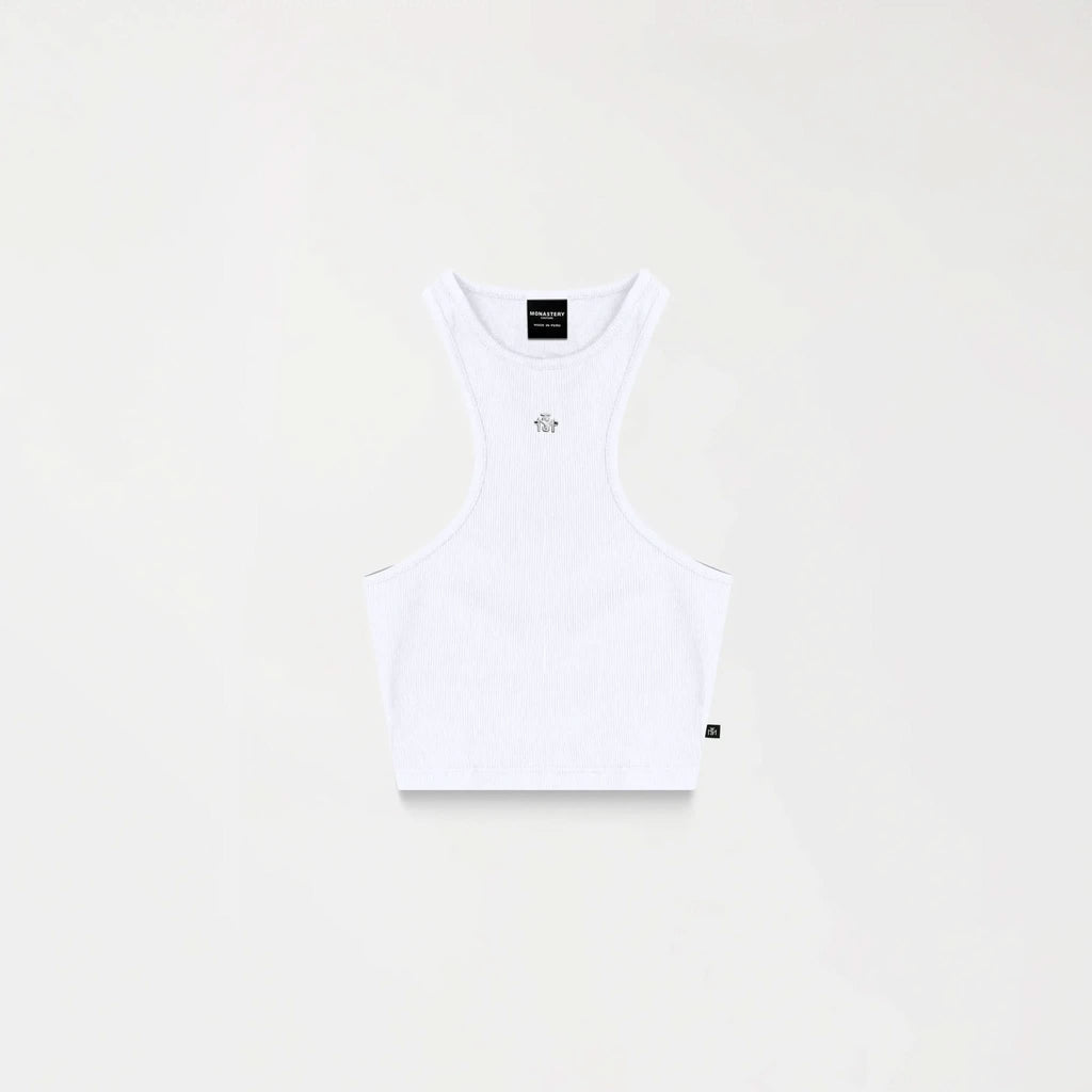 GENNA TANK TOP WOMEN WHITE - Monastery | Tienda Oficial Colombia