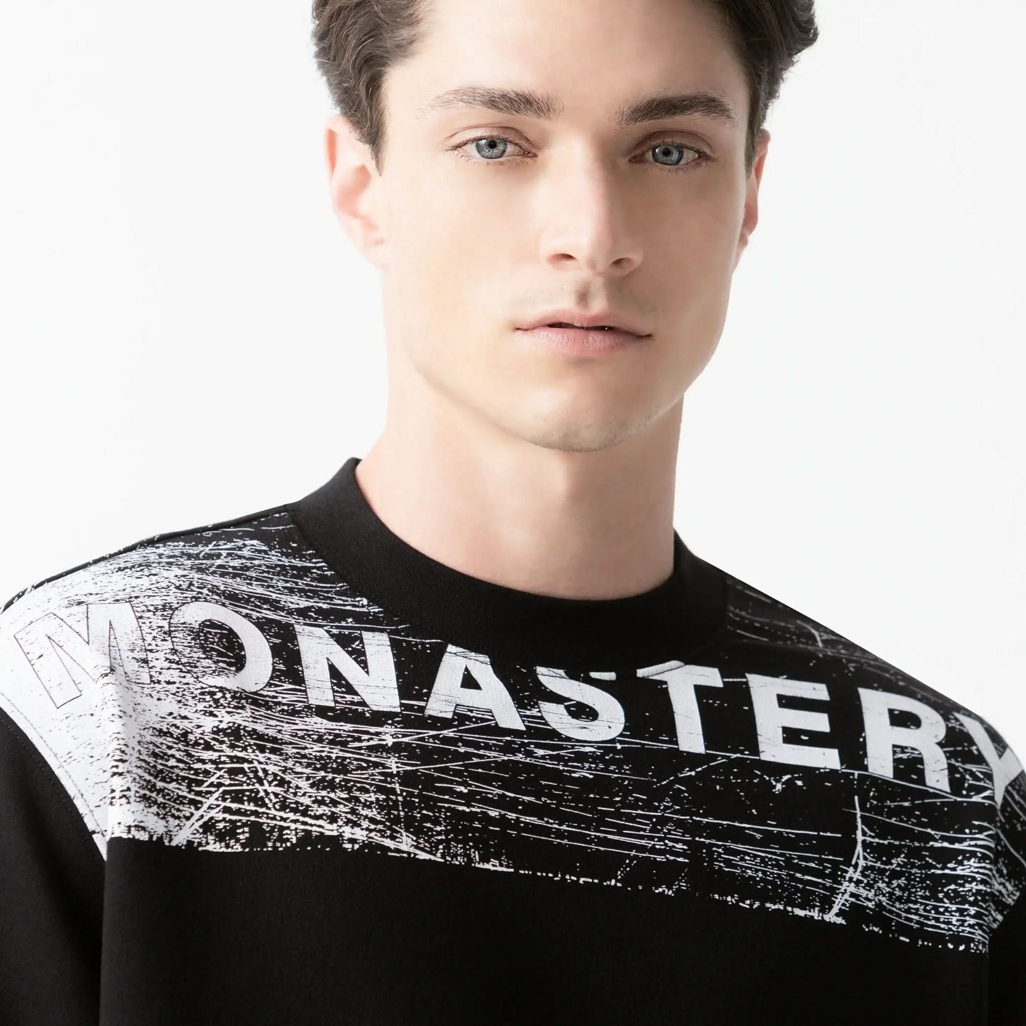 GIBBON T - SHIRT OVERSIZED MEN BLACK - Monastery | Tienda Oficial Colombia