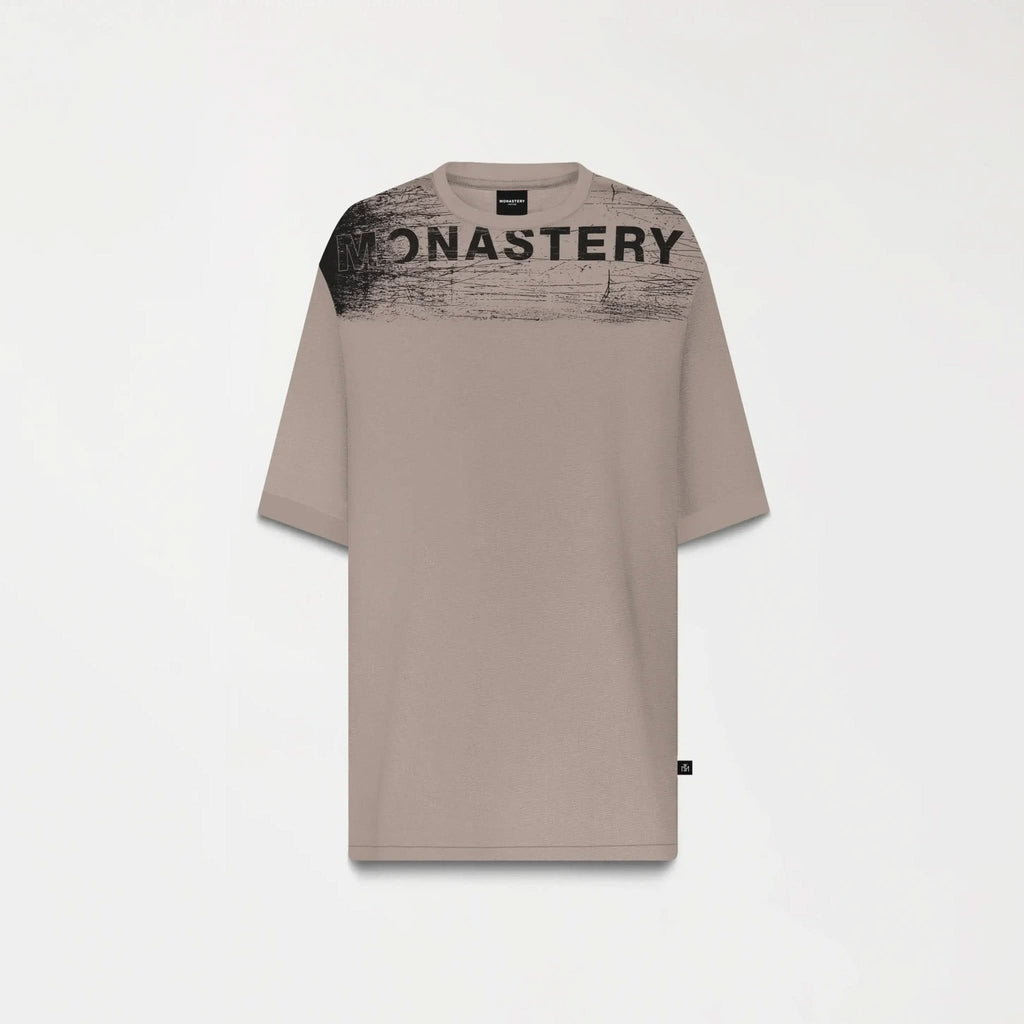 GIBBON T - SHIRT OVERSIZED MEN TAUPE GRAY - Monastery | Tienda Oficial Colombia