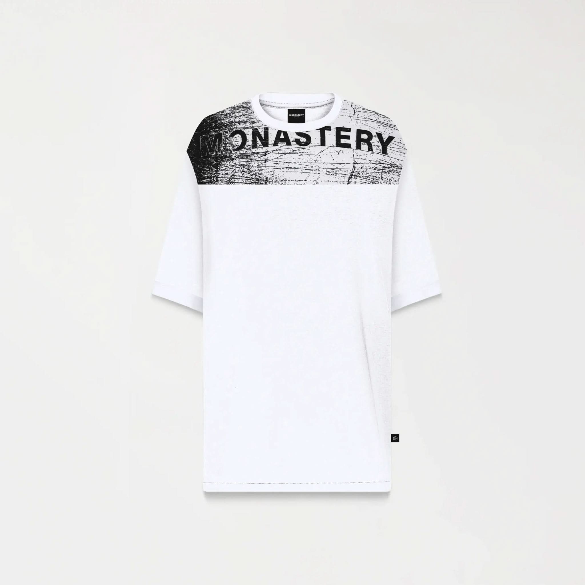 GIBBON T - SHIRT OVERSIZED MEN WHITE - Monastery | Tienda Oficial Colombia
