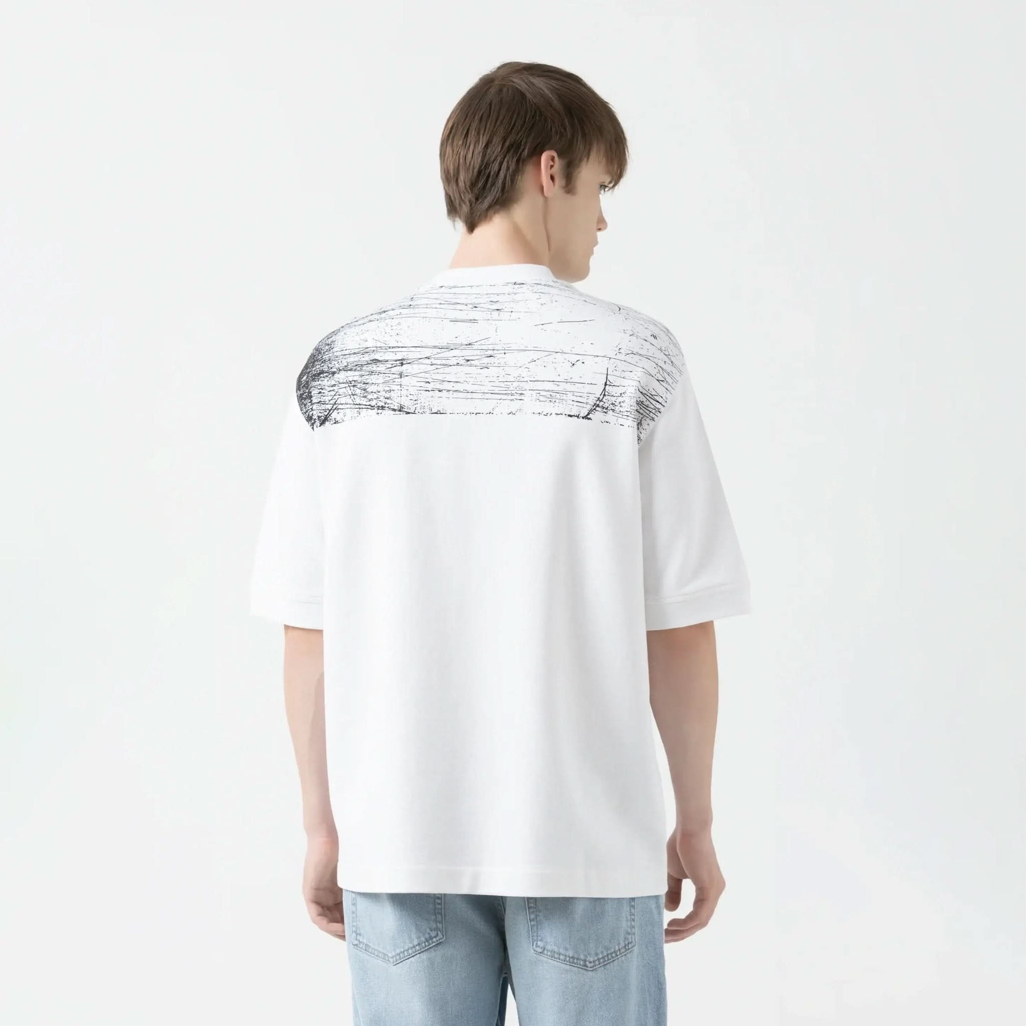 GIBBON T - SHIRT OVERSIZED MEN WHITE - Monastery | Tienda Oficial Colombia