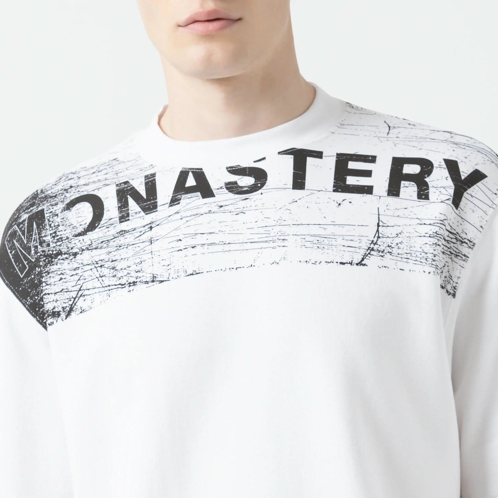 GIBBON T - SHIRT OVERSIZED MEN WHITE - Monastery | Tienda Oficial Colombia