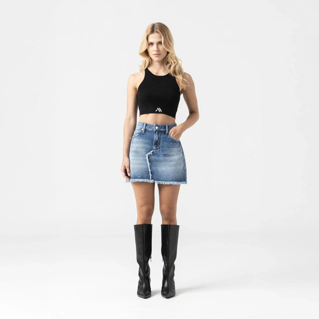 GISELE KNITTED TOP WOMEN BLACK - Monastery | Tienda Oficial Colombia