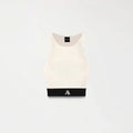 GISELE KNITTED TOP WOMEN WHITECAP GRAY - Monastery | Tienda Oficial Colombia