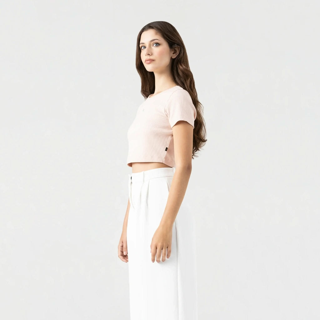 GODIVA CROP TOP WOMEN CAMEO ROSE - Monastery | Tienda Oficial Colombia