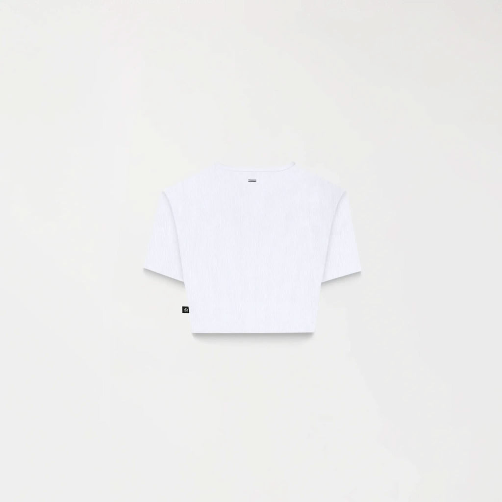 GODIVA CROP TOP WOMEN WHITE - Monastery | Tienda Oficial Colombia