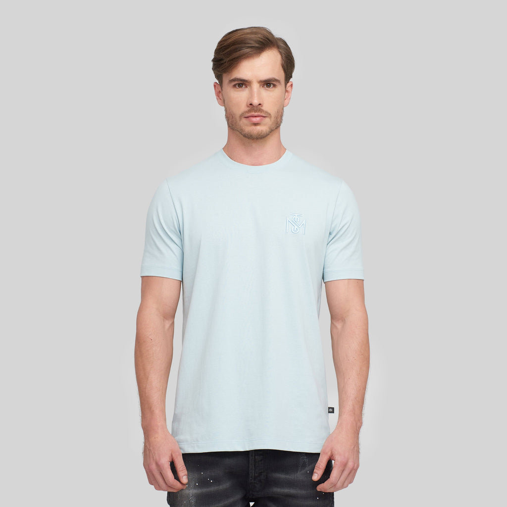 HALLEY T-SHIRT MEN BLUE - Monastery
