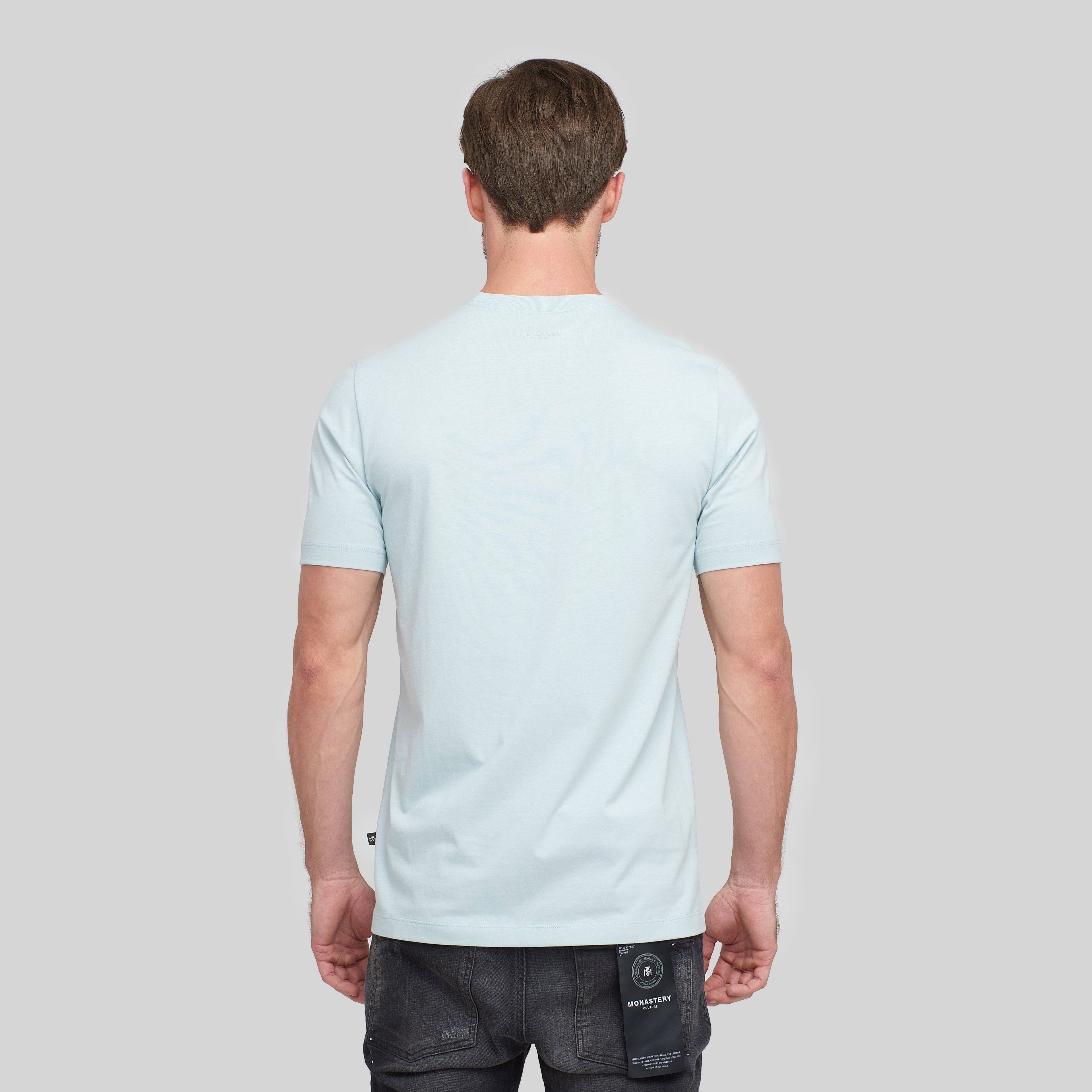 HALLEY T-SHIRT MEN BLUE - Monastery