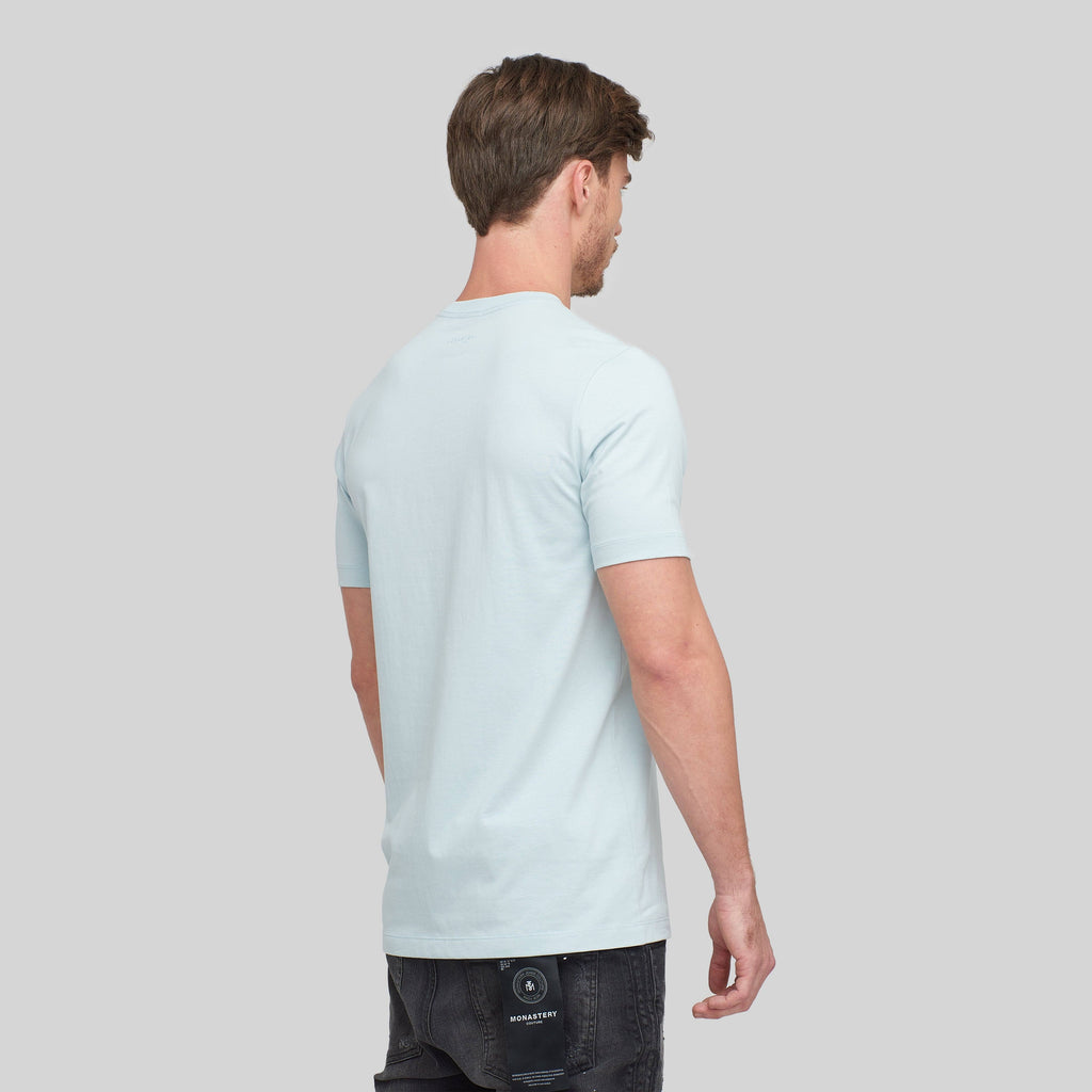 HALLEY T-SHIRT MEN BLUE - Monastery